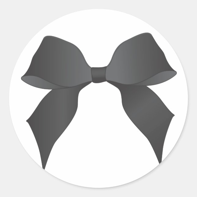 Black Bow Stickers (Vorderseite)