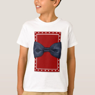 Black Bowtie Kids T - Shirt