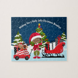 Black Boy Elf Puzzle