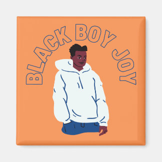 Black Boy Joy Magnet