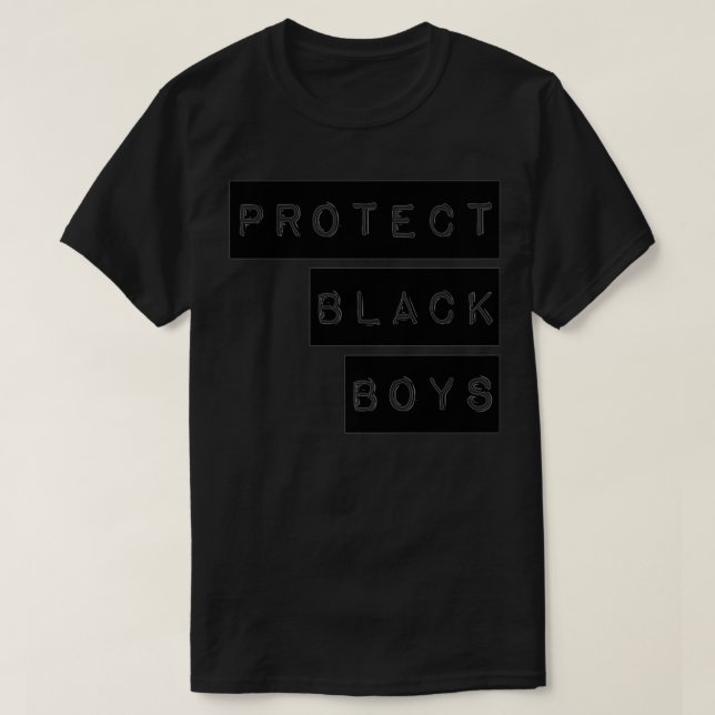 Black Boys Premium schützen T-Shirt (Design vorne)