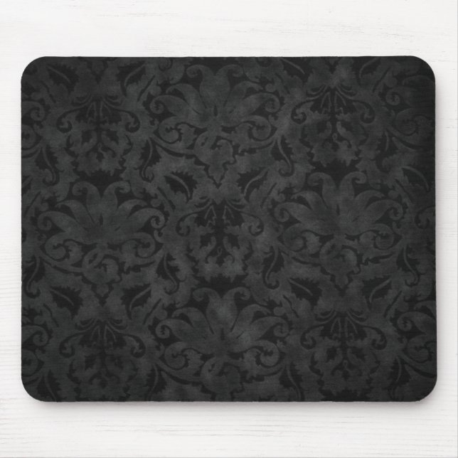 Black Brocade Mousepad (Vorne)