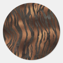 Black Bronze Tiger Elegant Chic Stilvoll