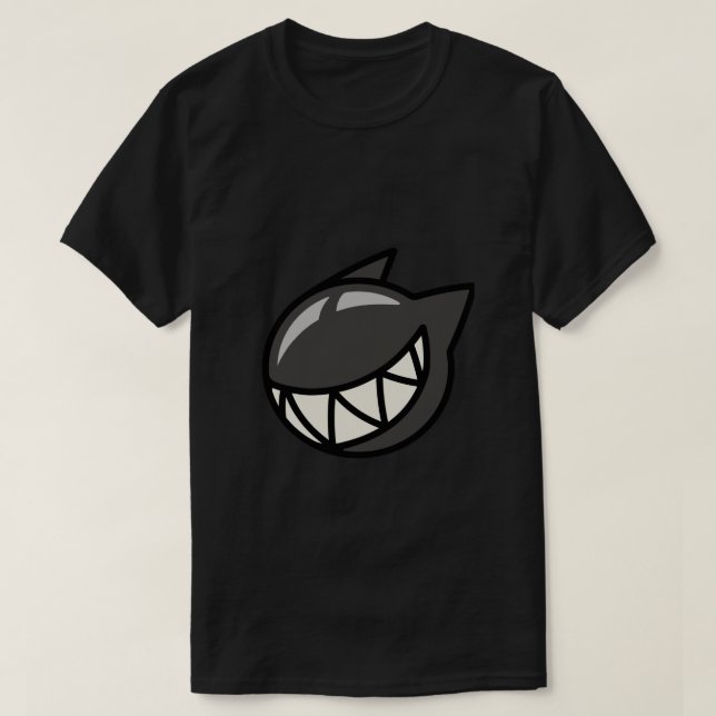 Black Bubble Gum Cat T-Shirt (Design vorne)