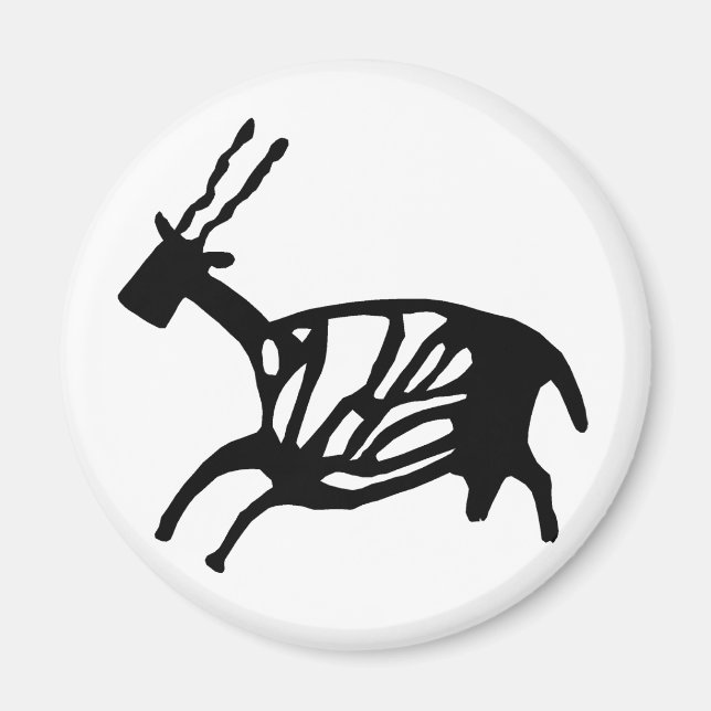 Black Buck Magnet (Vorne)