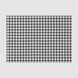 Black Buffalo Kariert Minimal Einfaches Karo Seidenpapier