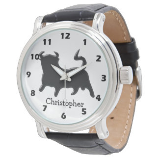 Black Bull Design Armbanduhr