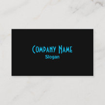 Black Business Card