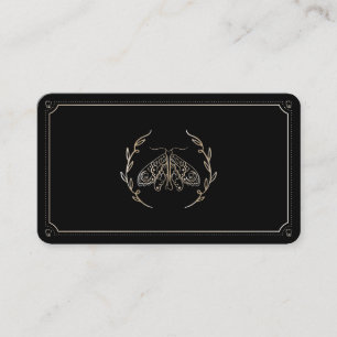 Black Business Card Visitenkarte