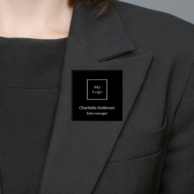 Black Business Logo Button (Von Creator hochgeladen)