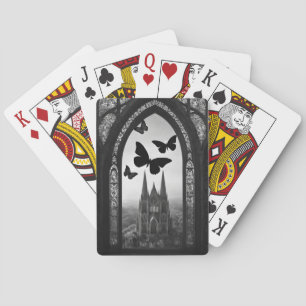 Black Butterfly Gotik Spielkarten