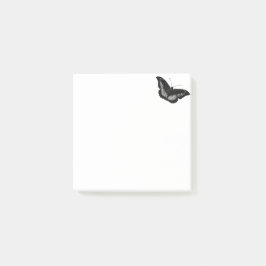 Black Butterfly Post-it® Notes Post-it Klebezettel