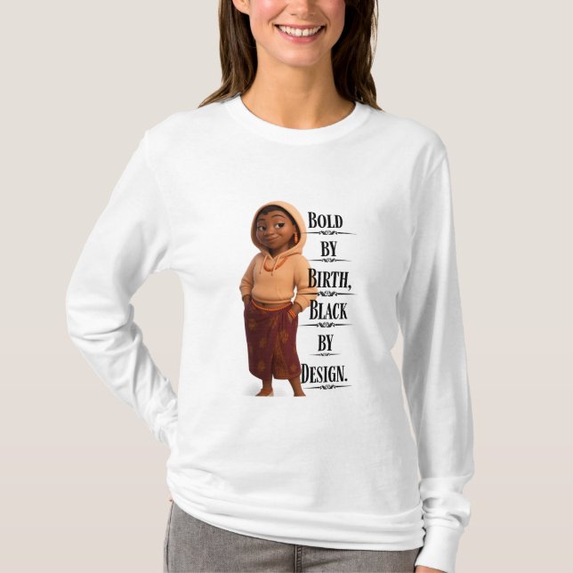 Black By Design,Pixarstyle 3D T-Shirt (Vorderseite)