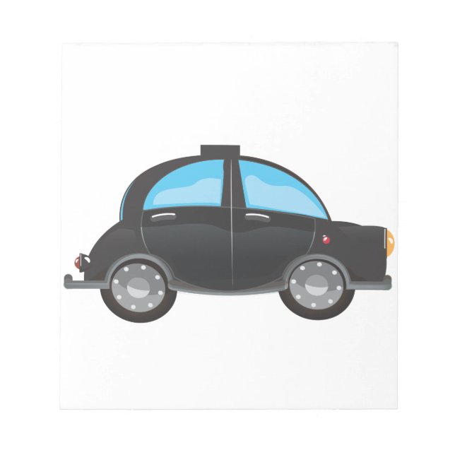 Black Cab Notizblock (Vorderseite)