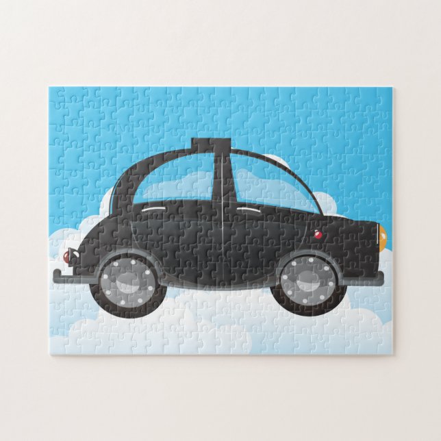 Black Cab Puzzle (Horizontal)