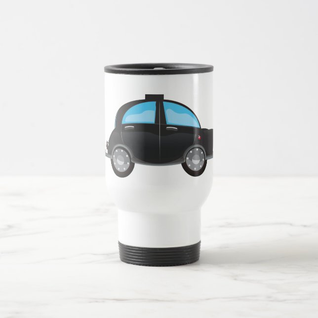 Black Cab Reisebecher (Mittel)