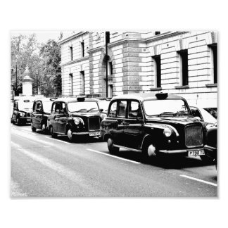 Black Cabs London Fotodruck