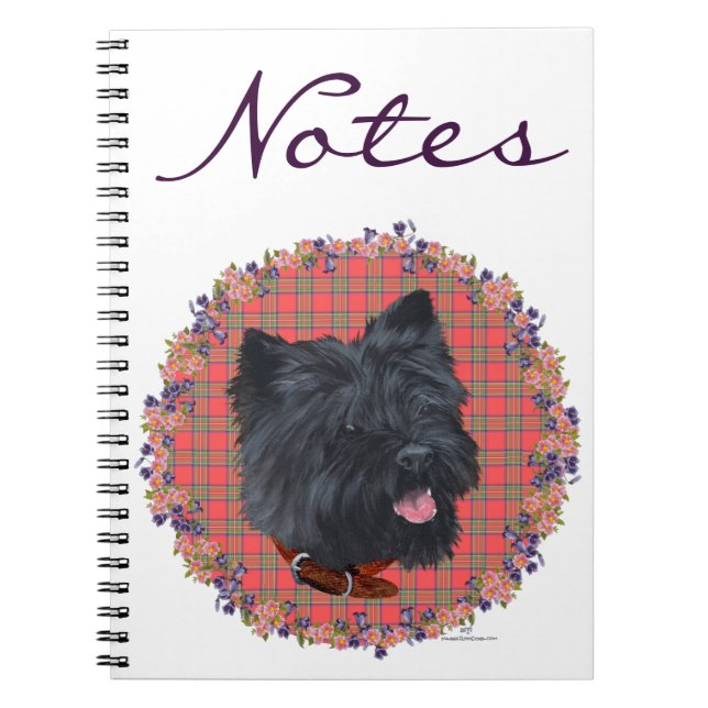 Black Cairn Head Study Notizblock (Vorderseite)