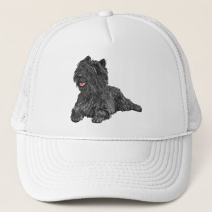 Black Cairn Terrier Truckerkappe