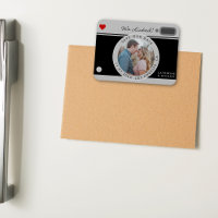 Black Camera Foto Hochzeit Save the Date einzigart