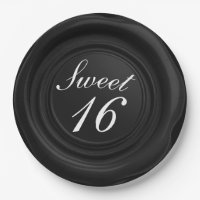 Black Candle Wax Siegel Tropfen Klasse Sweet 16 We