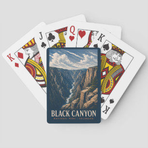 Black Canyon of the Gunnison National Park Modern Spielkarten