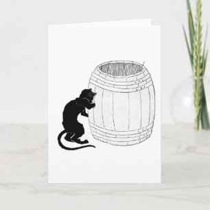 Black Cat, Alexandre Steinlen Karte