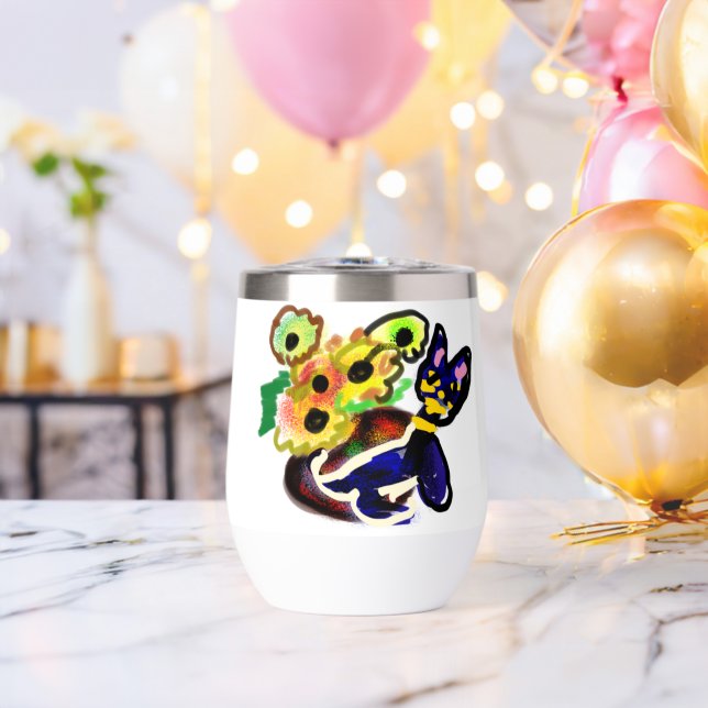 Black Cat and Sunflowers  (Junggesellenabschied (gedreht))