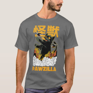 Black Cat Anime Manga Japanisches Comic Fan Funny  T-Shirt