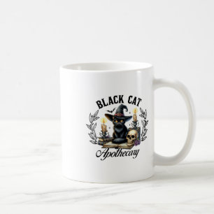 Black Cat Apothecary Funny Halloween Witchy Women Kaffeetasse