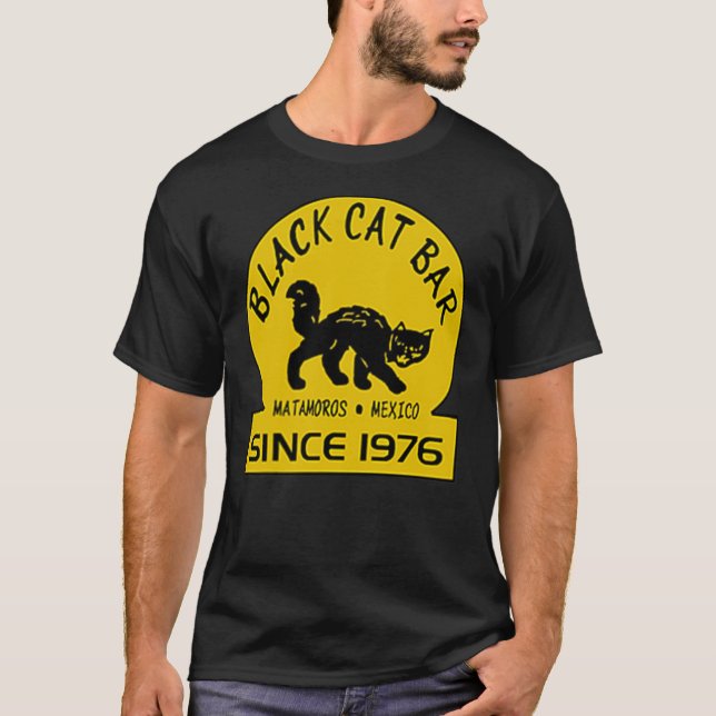 Black Cat Bar "Black Cat's" T - Shirt (Vorderseite)