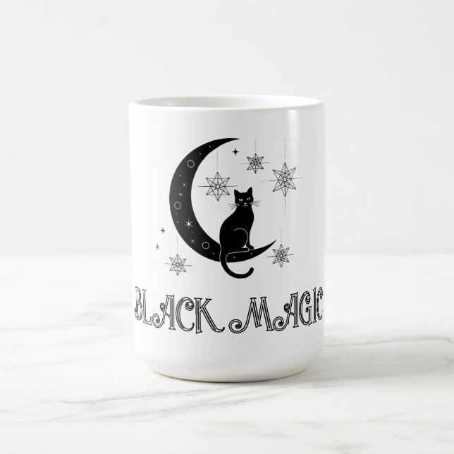 Black Cat Black Magic Kaffeetasse (Mittel)