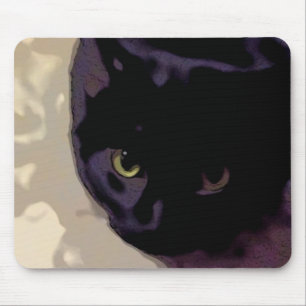 Black Cat Case Mousepad