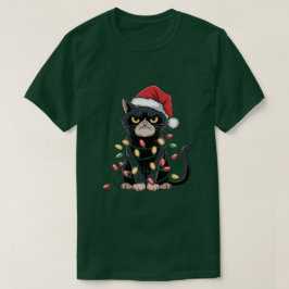 Black Cat Christmas Edition T-Shirt