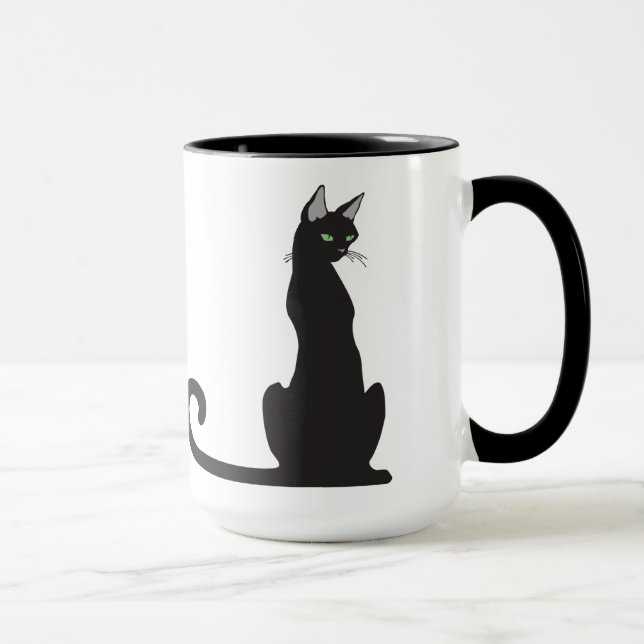 Black Cat Coffee Tasse (Rechts)