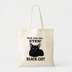 Black Cat Crazy Cat Lady Black Cat Tragetasche
