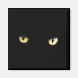 Black Cat Eyes   Katzenaugen-Makro Magnet