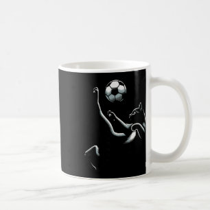 Black Cat Fahrradkick - Fußballfans Frauen Männer Kaffeetasse