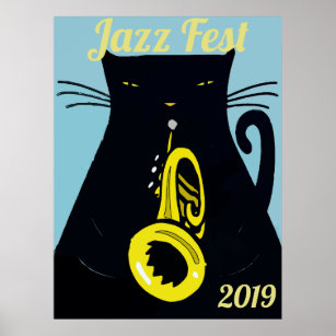 Black Cat Fest mit Trumpf Poster