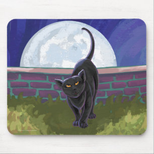 Black Cat Geschenke & Accessoires Mousepad