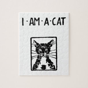 Black Cat Geschenke Puzzle