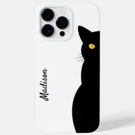 BLACK CAT Golden Eyes individuell einstellbar Case-Mate iPhone 14 Pro Max Hülle