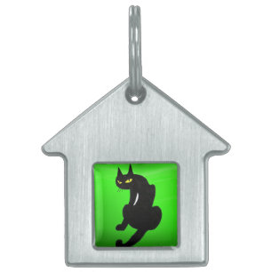 BLACK CAT ,Green Emerald Tiermarke