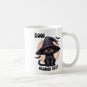 Black Cat Halloween Niedlich Vintag Black Kitten B Kaffeetasse