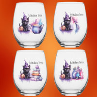 Black Cat Hexen Brew: Set von 4