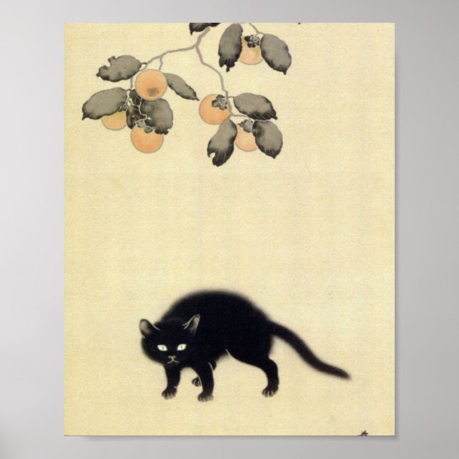 Black Cat Hishida Shunso Poster (Vorne)