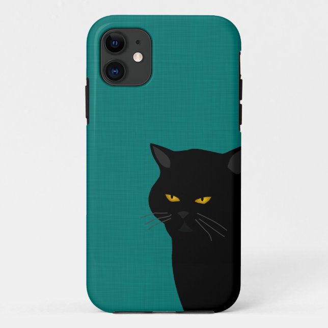 Black Cat iPhone SE/5/5s Hüllen (Rückseite)