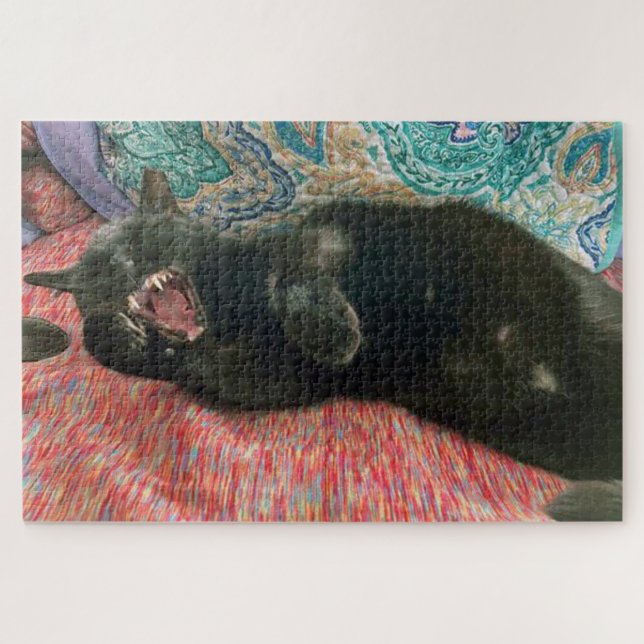 Black Cat Jigsaw Puzzle (Horizontal)