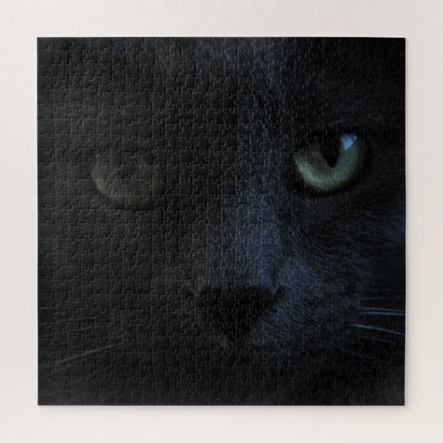 Black Cat Jigsaw Puzzle,676 Stk. Puzzle (Vertikal)
