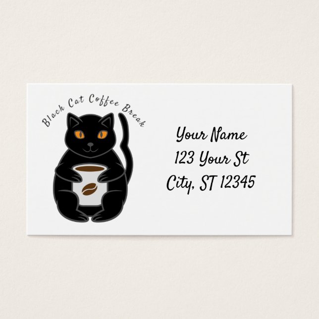 Black Cat Kaffee Break Thunder_Cove (Vorderseite)